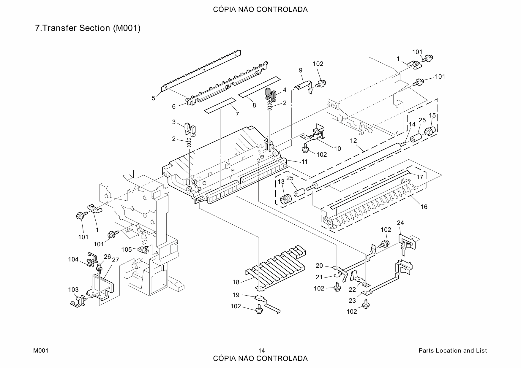 RICOH Aficio SP-4200N M001 Parts Catalog-2